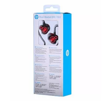 HP DHE-7002 Kopfhörer mit Mikrofon, kabelgebunden, rot, 2.0, Ohrstöpsel Typ 3,5 mm Klinke, SELL HP DHE-7002 Kopfhörer mit Mikrofon, kabelgebunden, rot, 2.0, Ohrstöpsel Typ 3,5 mm Klinke, SELL