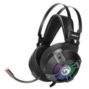 Marvo HG9015G Headset mit Mikrofon, kabelgebunden, schwarz, 7.1 (virtuell), USB - Gebraucht