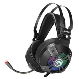 Marvo HG9015G Headset mit Mikrofon, kabelgebunden, schwarz, 7.1 (virtuell), USB - Gebraucht Marvo HG9015G Headset mit Mikrofon, kabelgebunden, schwarz, 7.1 (virtuell), USB - Gebraucht