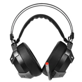 Marvo HG9015G Headset mit Mikrofon, kabelgebunden, schwarz, 7.1 (virtuell), USB - Gebraucht Marvo HG9015G Headset mit Mikrofon, kabelgebunden, schwarz, 7.1 (virtuell), USB - Gebraucht