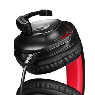 Marvo HG8929 Kopfhörer mit Mikrofon, kabelgebunden, schwarz, hintergrundbeleuchtet, 3,5 mm Klinke Splitter USB Marvo HG8929 Kopfhörer mit Mikrofon, kabelgebunden, schwarz, hintergrundbeleuchtet, 3,5 mm Klinke Splitter USB