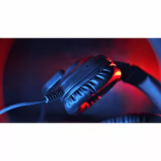 Marvo HG8929 Kopfhörer mit Mikrofon, kabelgebunden, schwarz, hintergrundbeleuchtet, 3,5 mm Klinke Splitter USB Marvo HG8929 Kopfhörer mit Mikrofon, kabelgebunden, schwarz, hintergrundbeleuchtet, 3,5 mm Klinke Splitter USB