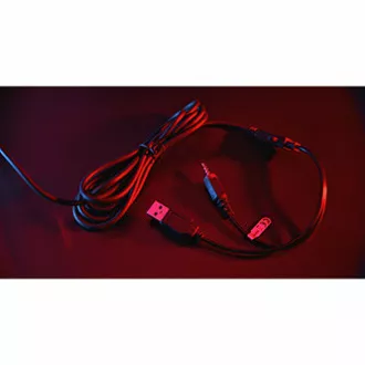 Marvo HG8929 Kopfhörer mit Mikrofon, kabelgebunden, schwarz, hintergrundbeleuchtet, 3,5 mm Klinke Splitter USB Marvo HG8929 Kopfhörer mit Mikrofon, kabelgebunden, schwarz, hintergrundbeleuchtet, 3,5 mm Klinke Splitter USB