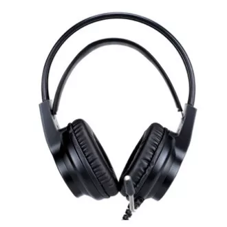 Marvo HG8935 Kopfhörer mit Mikrofon, kabelgebunden, schwarz, hintergrundbeleuchtet, USB