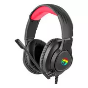Marvo HG8958 Headset mit Mikrofon, verkabelt, schwarz, Gaming, 3,5 mm Klinke   Splitter   USB