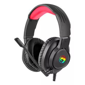 Marvo HG8958 Headset mit Mikrofon, verkabelt, schwarz, Gaming, 3,5 mm Klinke   Splitter   USB
