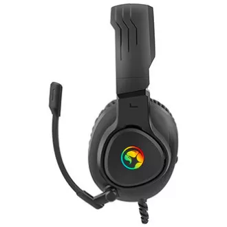 Marvo HG8958 Headset mit Mikrofon, verkabelt, schwarz, Gaming, 3,5 mm Klinke   Splitter   USB