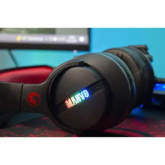 Marvo HG9065 Headset mit Mikrofon, kabelgebunden, schwarz, 7.1 (virtuell), Gaming