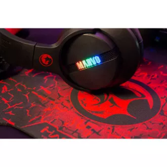 Marvo HG9065 Headset mit Mikrofon, kabelgebunden, schwarz, 7.1 (virtuell), Gaming