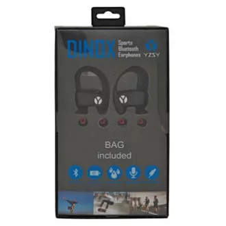 YZSY DINOX Kopfhörer mit Mikrofon, kabellos, schwarz, bluetooth YZSY DINOX Kopfhörer mit Mikrofon, kabellos, schwarz, bluetooth