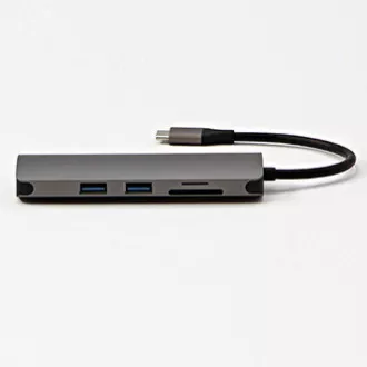 USB 3.1 Typ-C Docking Station grau, Ganz neu, HDMI, RJ45, microSD, USB C (PD), 2x USB3.0 USB 3.1 Typ-C Docking Station grau, Ganz neu, HDMI, RJ45, microSD, USB C (PD), 2x USB3.0