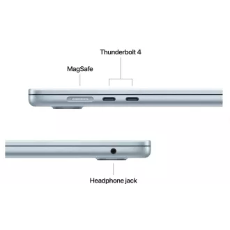 Apple MacBook Air 15,3" 2880x1864/10C M4/10C GPU/24GB/512GB_SSD/US/himmelblau (2025) US-Tastaturversion Apple MacBook Air 15,3" 2880x1864/10C M4/10C GPU/24GB/512GB_SSD/US/himmelblau (2025) US-Tastaturversion