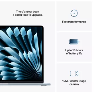 Apple MacBook Air 15,3" 2880x1864/10C M4/10C GPU/24GB/512GB_SSD/US/himmelblau (2025) US-Tastaturversion Apple MacBook Air 15,3" 2880x1864/10C M4/10C GPU/24GB/512GB_SSD/US/himmelblau (2025) US-Tastaturversion
