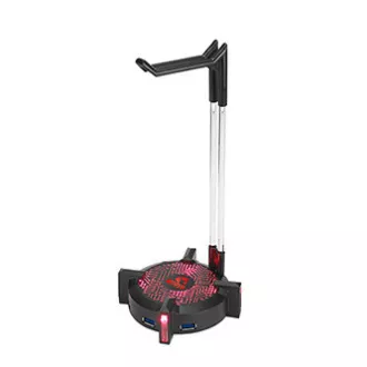 Marvo HZ-04 Beleuchteter Kopfhörerständer, Schwarz Marvo HZ-04 Beleuchteter Kopfhörerständer, Schwarz