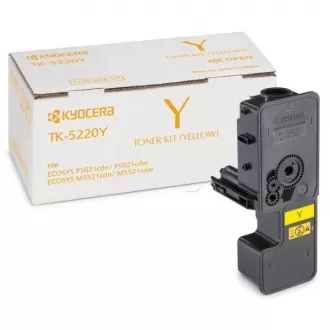 Kyocera TK-5220 (TK-5220Y) - toner, yellow (gelb) Kyocera TK-5220 (TK-5220Y) - toner, yellow (gelb)