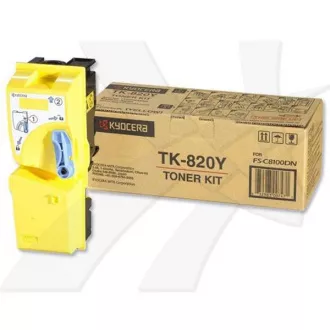 Kyocera TK-820 (TK820Y) - toner, yellow (gelb)