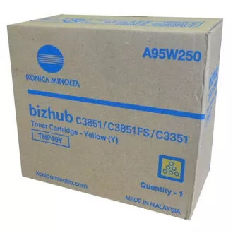 Konica Minolta TNP-49 (A95W250) - toner, yellow (gelb) Konica Minolta TNP-49 (A95W250) - toner, yellow (gelb)