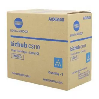 Konica Minolta TNP-51 (A0X5455) - toner, cyan Konica Minolta TNP-51 (A0X5455) - toner, cyan