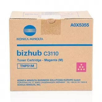 Konica Minolta TNP-51 (A0X5355) - toner, magenta Konica Minolta TNP-51 (A0X5355) - toner, magenta