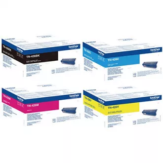 Brother TN-426 (TN426BK, TN426C, TN426M, TN426Y) - toner, black + color (schwarz + farbe)