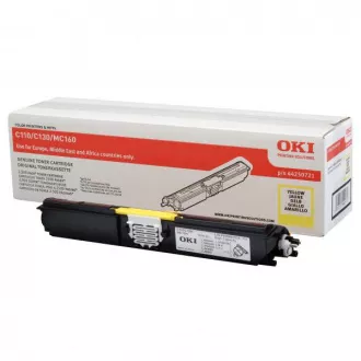 Oki C110 (44250721) - toner, yellow (gelb)