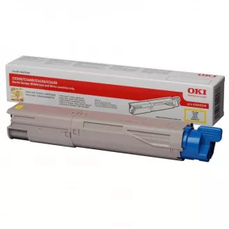 Oki C3300n (43459329) - toner, yellow (gelb) Oki C3300n (43459329) - toner, yellow (gelb)