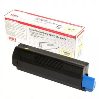 Oki C5250 (42127454) - toner, yellow (gelb) Oki C5250 (42127454) - toner, yellow (gelb)