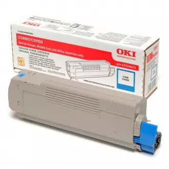 Oki 5550 (43324423) - toner, cyan Oki 5550 (43324423) - toner, cyan