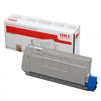 Oki 44318657 - toner, white (weiß)
