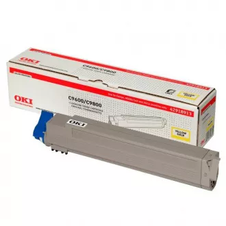 Oki C9600 (42918913) - toner, yellow (gelb) Oki C9600 (42918913) - toner, yellow (gelb)