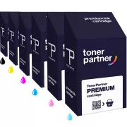 MultiPack EPSON T0487 (C13T04874010) - Tintenpatrone TonerPartner PREMIUM, black + color (schwarz + farbe)
