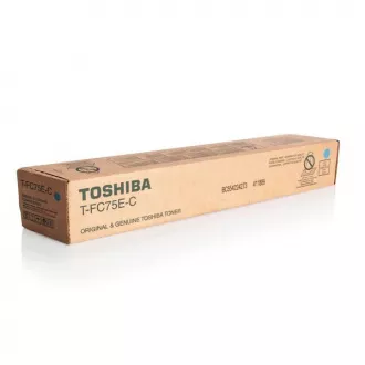 Toshiba T-FC75E-C - toner, cyan Toshiba T-FC75E-C - toner, cyan