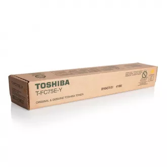 Toshiba T-FC75E-Y - toner, yellow (gelb) Toshiba T-FC75E-Y - toner, yellow (gelb)
