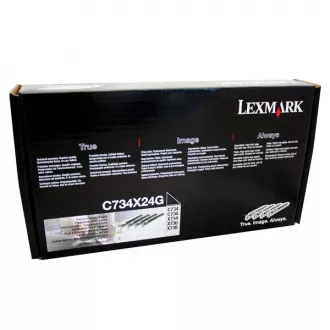Lexmark C734X24G - Bildtrommel, black + color (schwarz + farbe) Lexmark C734X24G - Bildtrommel, black + color (schwarz + farbe)