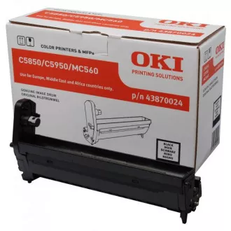 Oki 43870024 - Bildtrommel, black (schwarz)