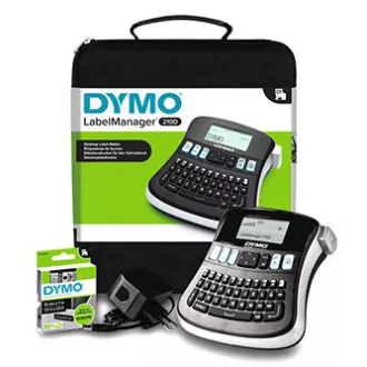 Dymo Selbstklebeetiketten-Drucker, LabelManager 210D, mit Koffer