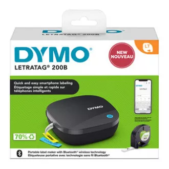 Dymo Selbstklebeetikettendrucker, LetraTag Bluetooth LT200B Dymo Selbstklebeetikettendrucker, LetraTag Bluetooth LT200B