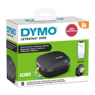 Dymo Selbstklebeetikettendrucker, LetraTag Bluetooth LT200B Dymo Selbstklebeetikettendrucker, LetraTag Bluetooth LT200B