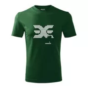 T-shirt EERINESS RETRO grün, Größe 1,5 mm. S