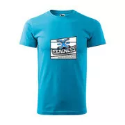 T-Shirt EERINESS, Herren, türkis, Größe 1,5 mm, B. XL
