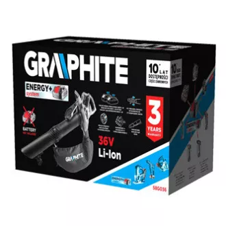 Graphitgebläse 58G036, (2x18 V DC) 36 V DCV, SELL