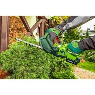 Verto Heckenschere 52G568, 18V, 14, im Paket 2x 1.3Ah Akku Typ Verto Heckenschere 52G568, 18V, 14, im Paket 2x 1.3Ah Akku Typ