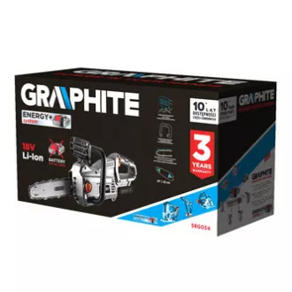 Graphit-Kettensäge 58G034, 18V