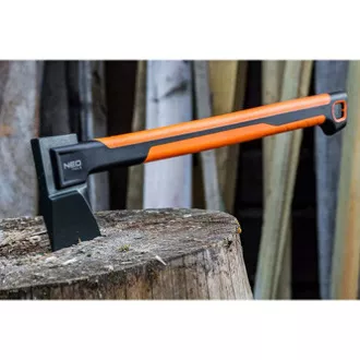 NEO TOOLS Axt 27-031, Gesamtgewicht 950g, Kopfgewicht 700g, Axtlänge 44,5cm