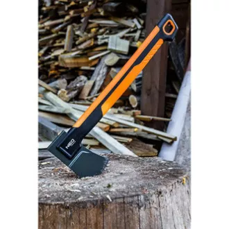 NEO TOOLS Axt 27-032, Gesamtgewicht 1200g, Kopfgewicht 850g, Axtlänge 59,7cm