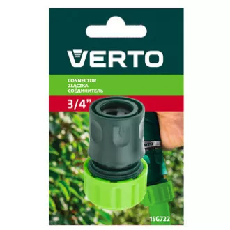 Verto Schnellkupplungsmaterial Kunststoff, 3/4 Verto Schnellkupplungsmaterial Kunststoff, 3/4