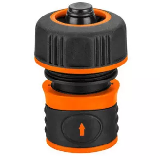 NEO TOOLS Schnellkupplung mit STOP-Funktion, 3/4", orange-schwarz, 15-723 NEO TOOLS Schnellkupplung mit STOP-Funktion, 3/4", orange-schwarz, 15-723