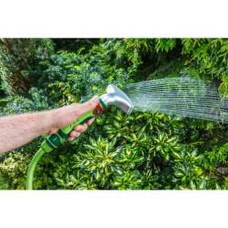 Verto Pistolensprühgerät mit stufenloser Wasserregulierung mit Daumen, 1/2