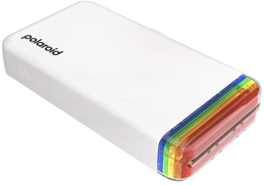 Mini-Drucker Polaroid Hi-Print Gen 2 in weißer Ausführung.
