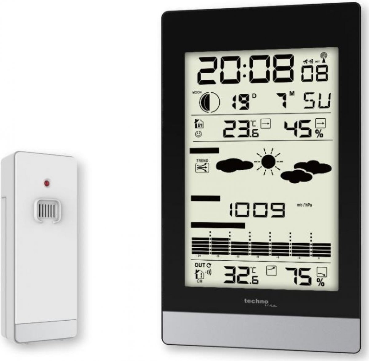 TECHNOLINE WS 6442 Wetterstation für 29€ (statt 44